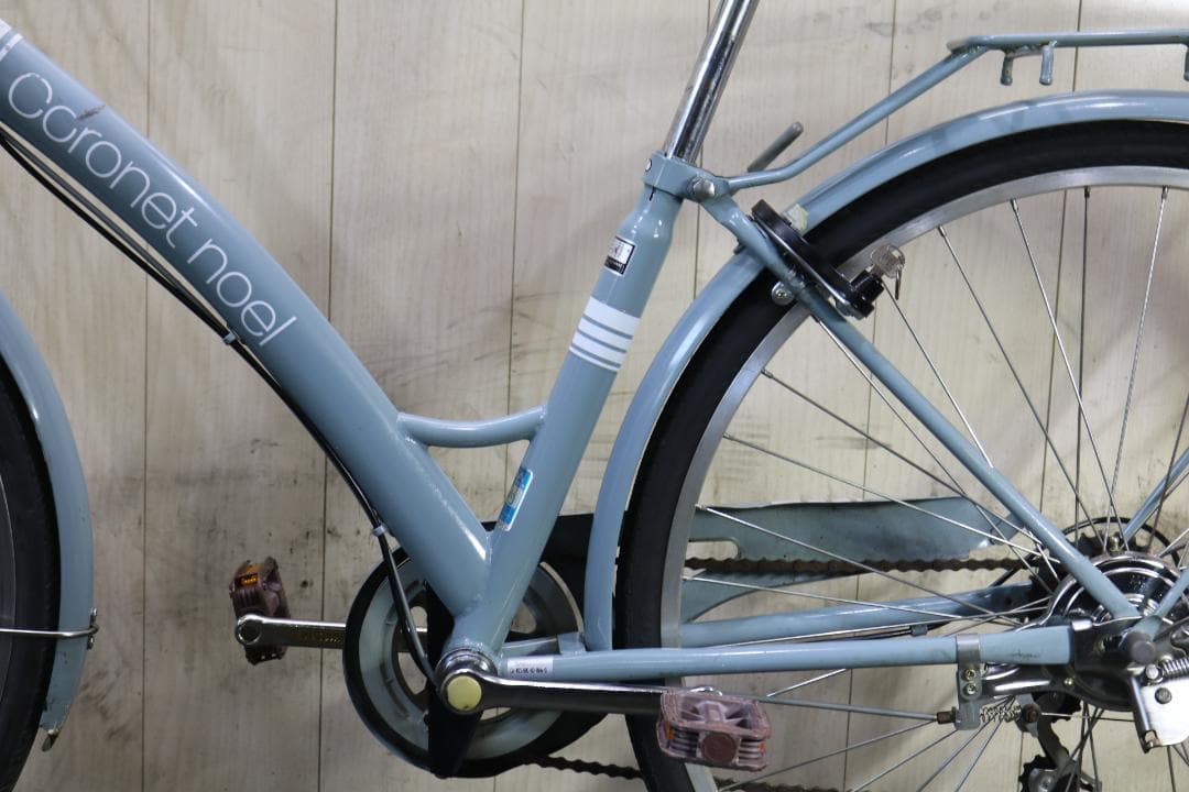 即戦力！サイモト自転車 コロネットノエルN 27型6速 AUTO LED