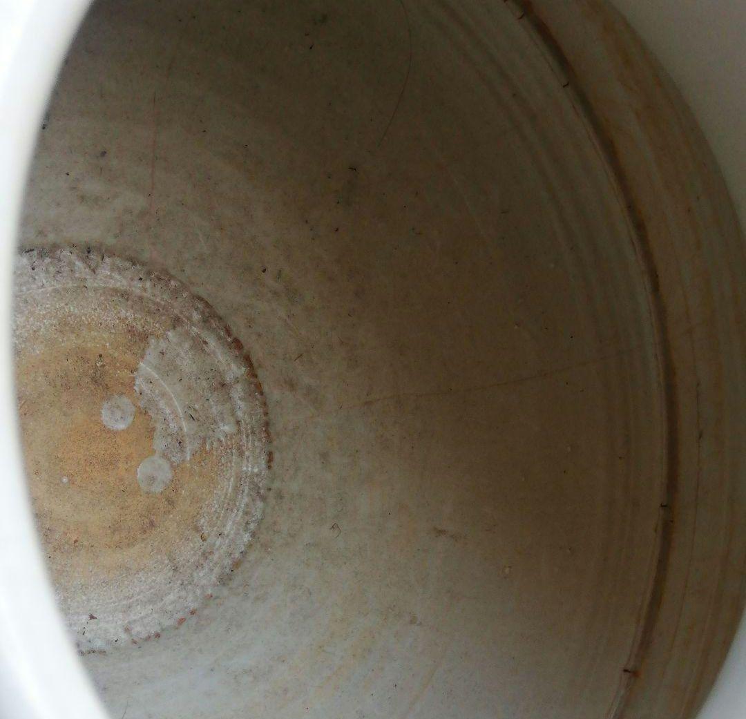 最終値下げ　中国骨董貴重陶芸　中国陶磁器を代表する元染付といわれる蓮と水鳥図大缶