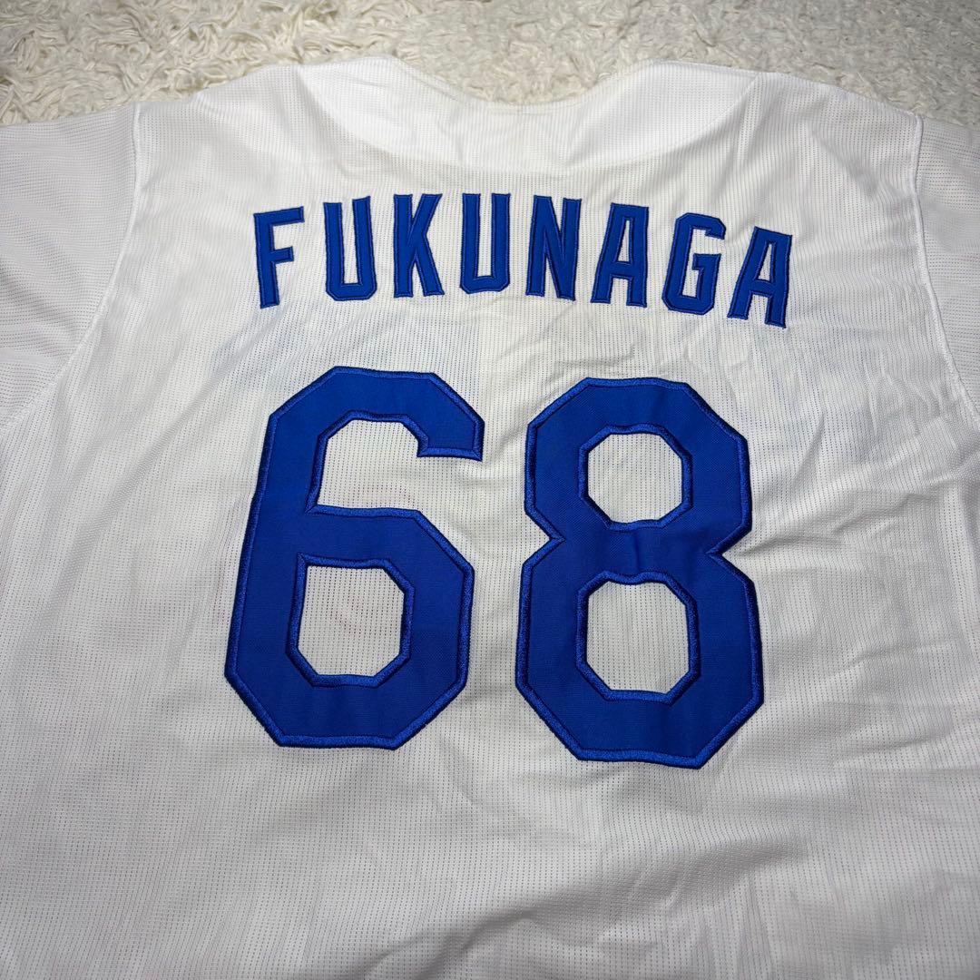 中日ドラゴンズ ユニフォーム 背番号68 福永選手 刺繍ロゴ 応援【1227】