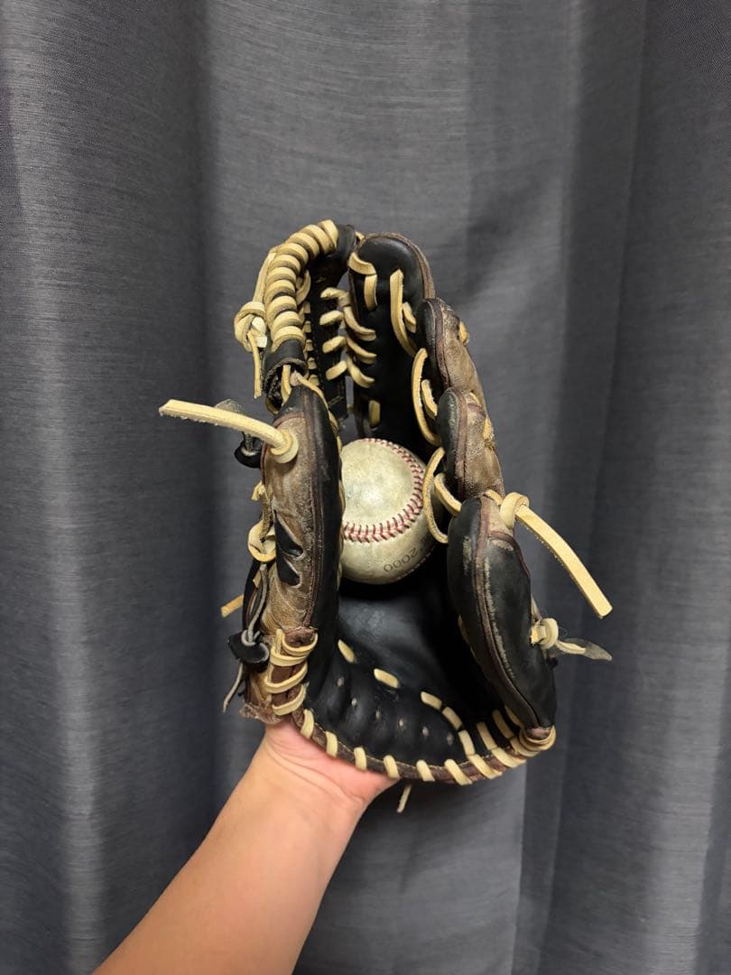 ZETTプロステイタス 硬式オーダー内野手用グローブ 即戦力‼️良型‼️佐藤印あり