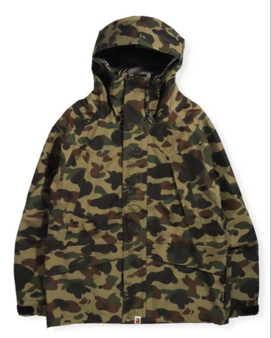 BAPE GORE TEX 1ST CAMO スノボ ジャケット 迷彩 エイプ