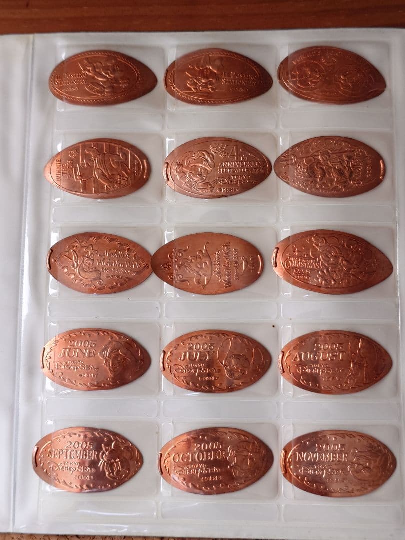 ディズニースーベニアメダル 217枚