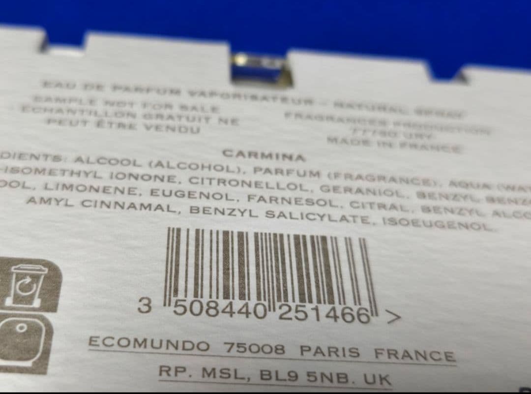 ♦1.7mlX10個 ♦CREED♦ CARMINA♦EAU DE PARFUM