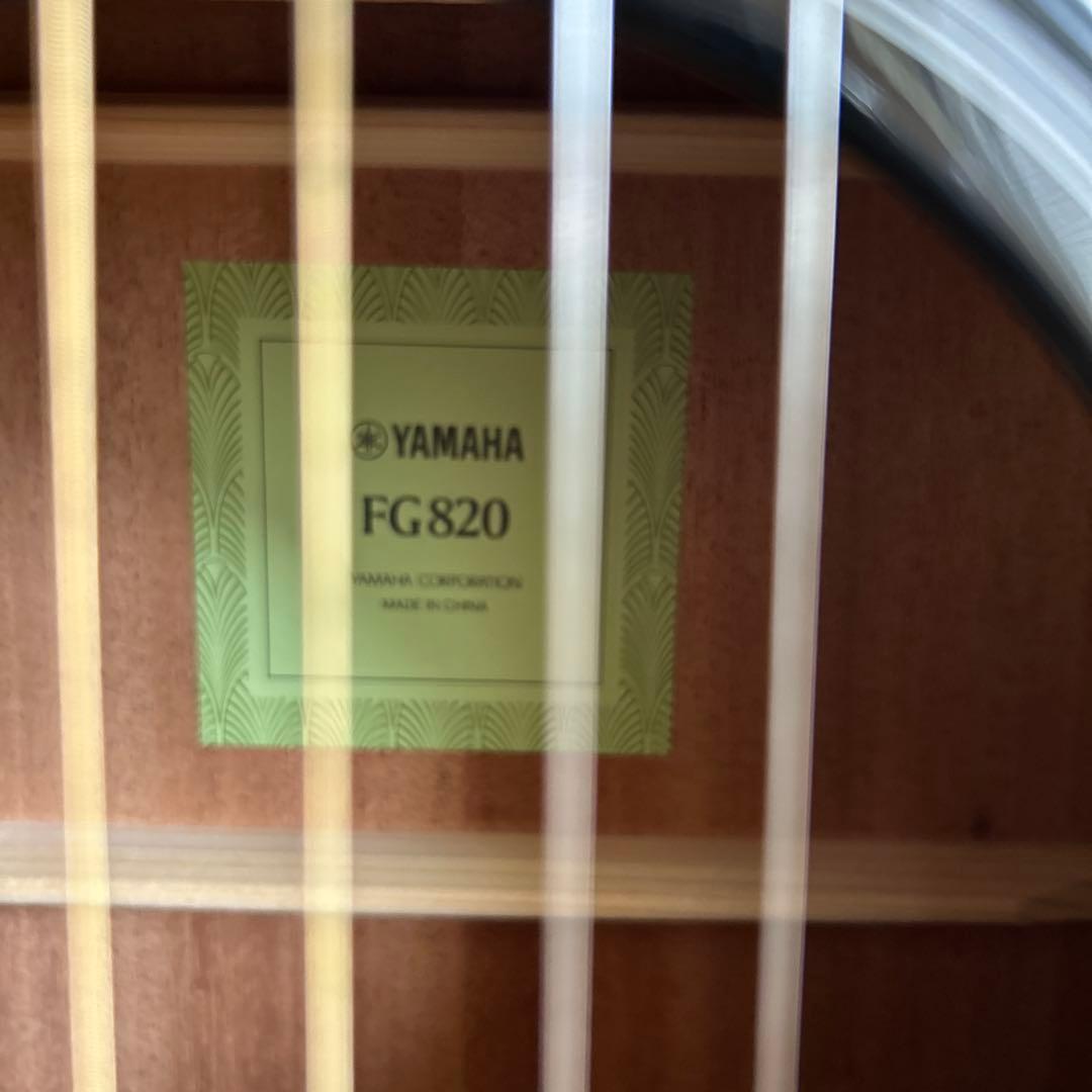 2026.1購入アコースティックギターYAMAHA FG82ブラックセット
