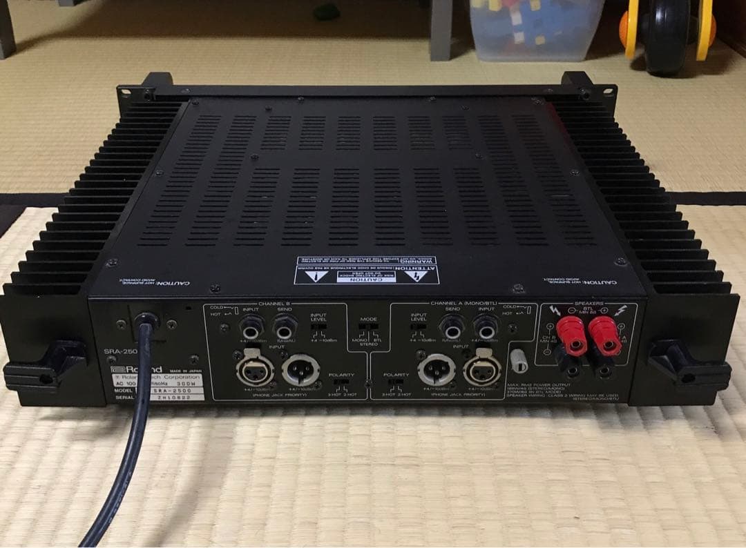 Roland SRA-2500 パワーアンプ 2チャンネル