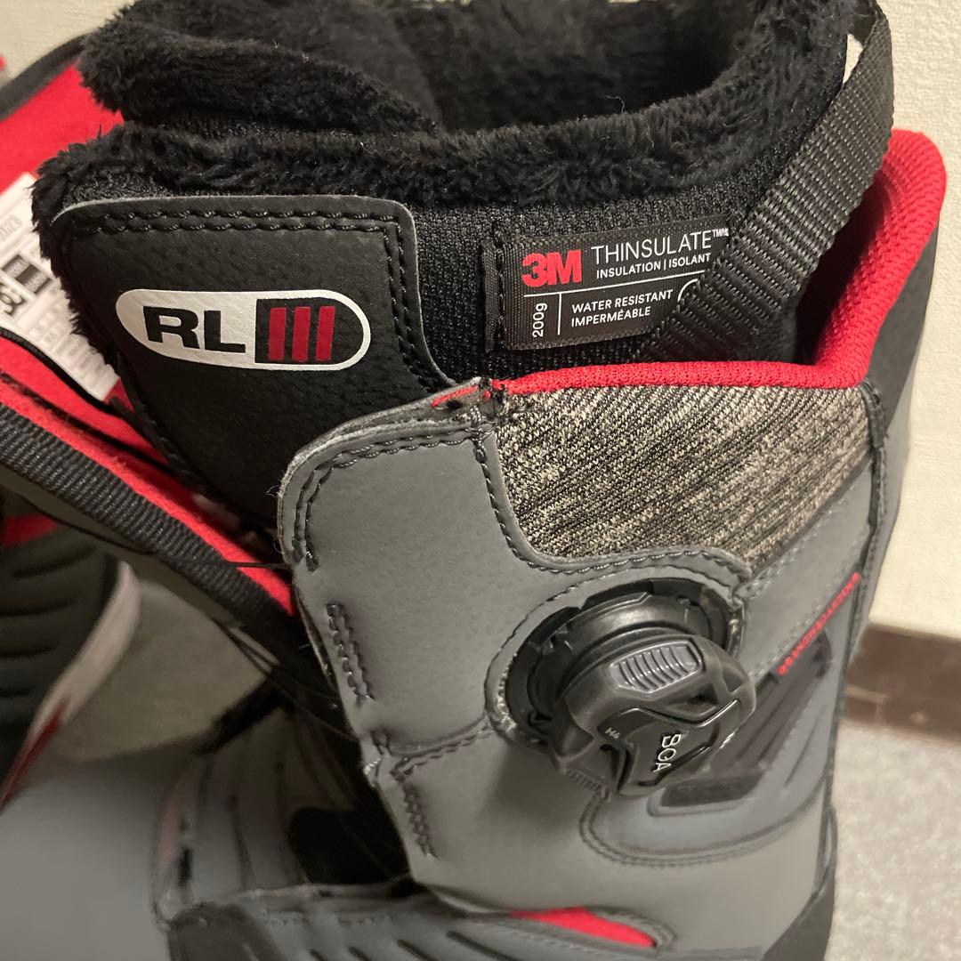 DC JUDGE 2023 スノーボードブーツ グレー/レッド