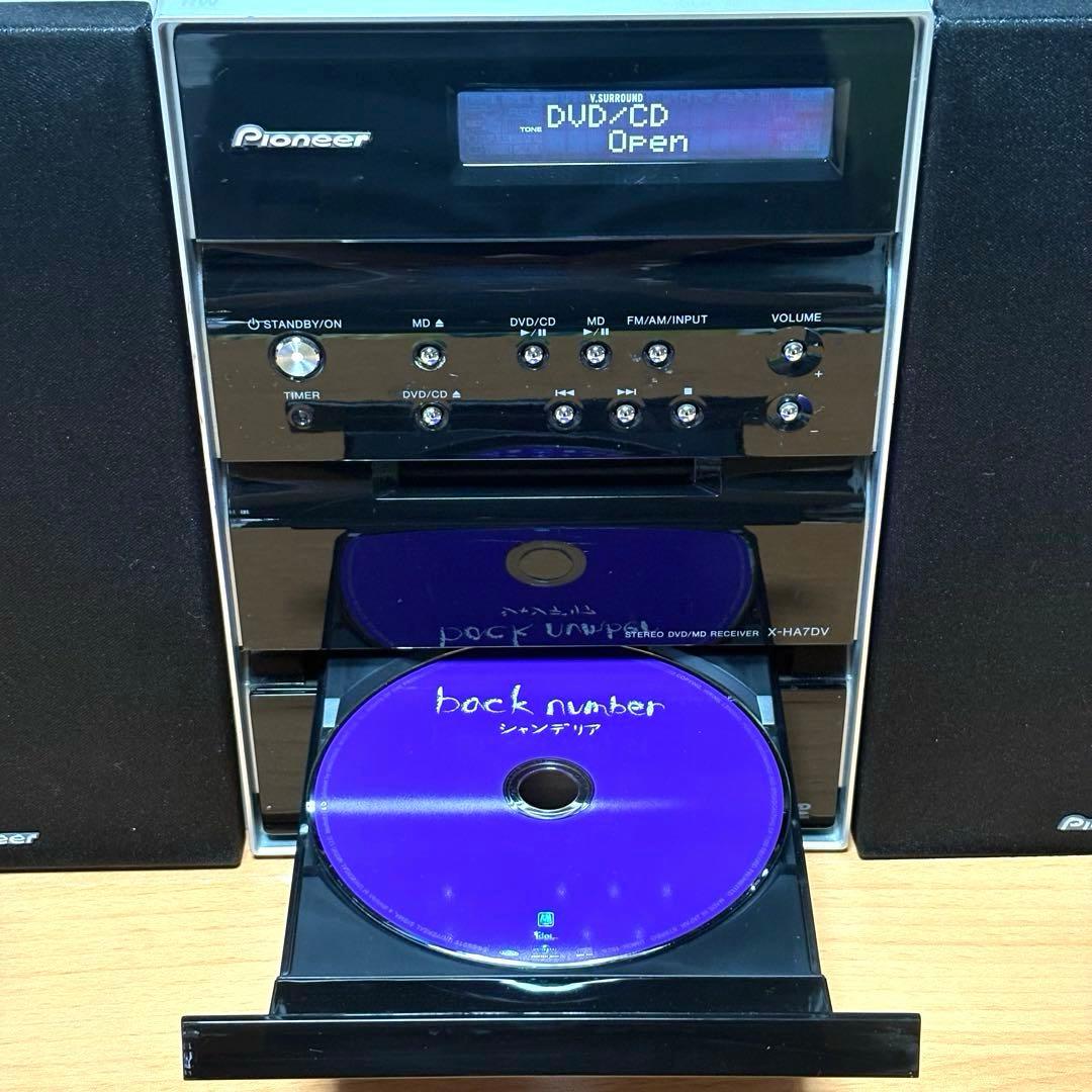 Pioneer X-HA7DV CD MD DVD ミニコンポ パイオニア