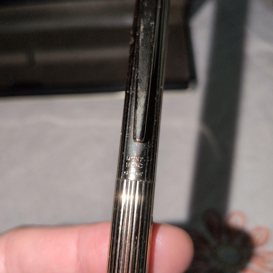 MONT BLANC noblesse 万年筆 ゴールド