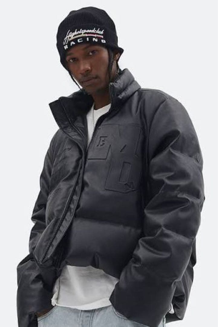 【M.E.D.M】レザーダウンジャケット