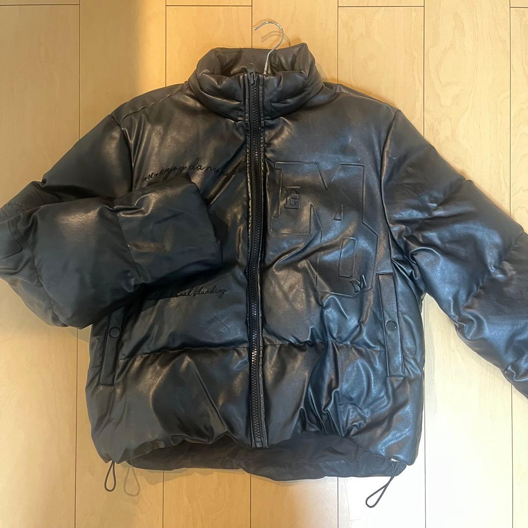 【M.E.D.M】レザーダウンジャケット