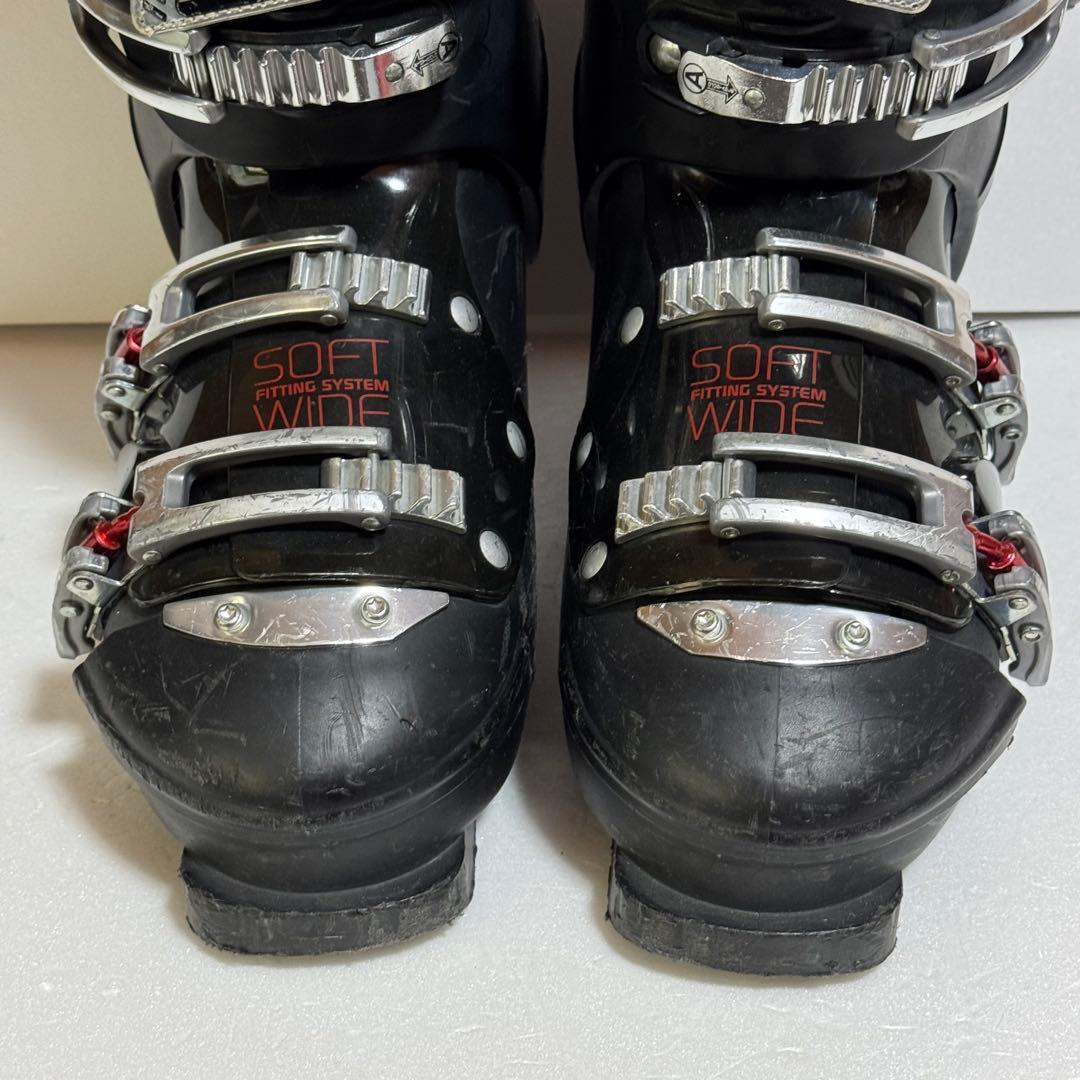 28CM28.5cmスキー ブーツ初心者黒色ブラック　ゲンファクトリー格安特価