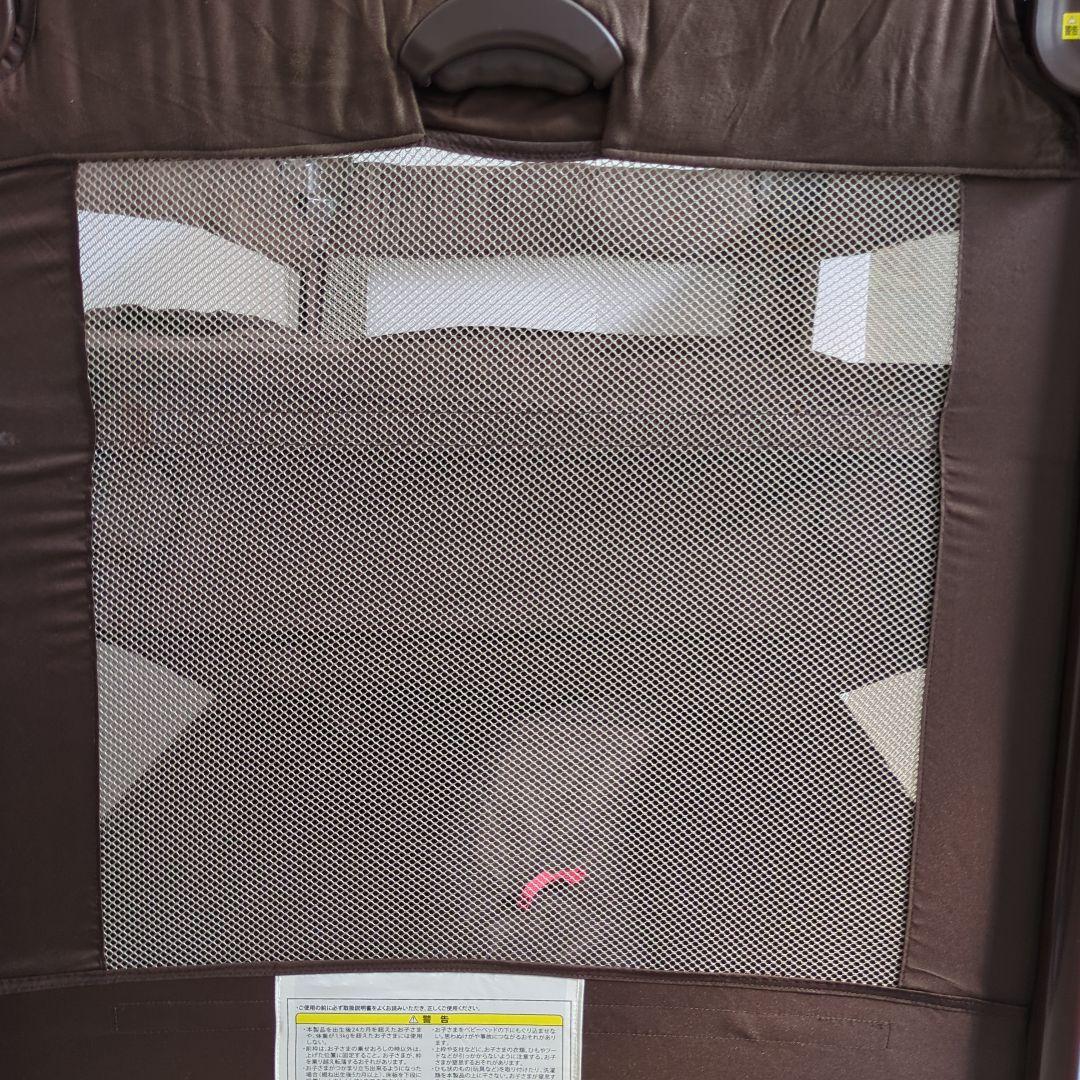 Aprica ココネルエアープラス ベビーベッド ブラウン