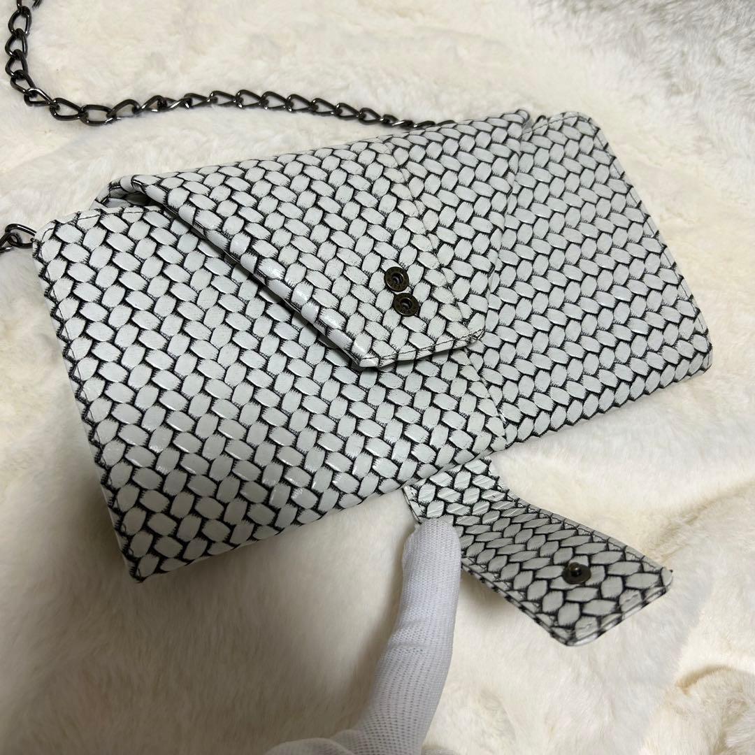 【美品】HIROKO HAYASHI ヒロコハヤシ オッティカ チェーン付長財布