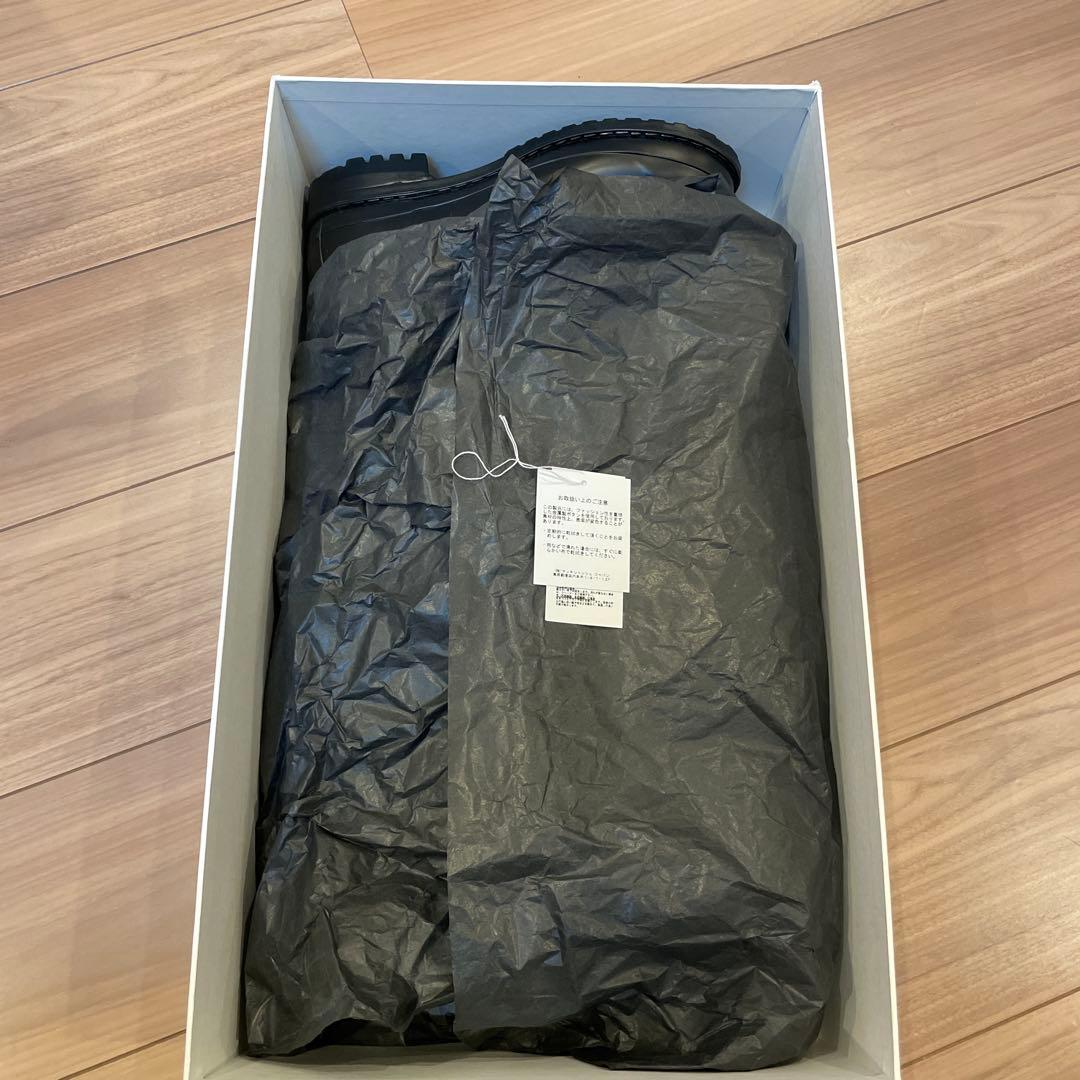 MACKINTOSH ブラック レインブーツ　38