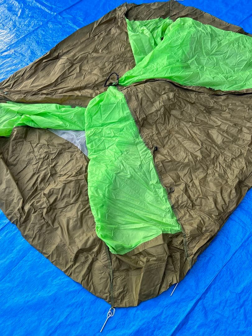 【美品】モンベル ムーンライトテントV グリーン 5型