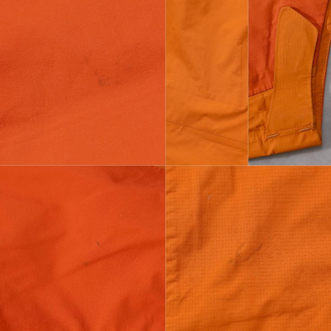 ノースフェイス ゴアテックス ナイロンジャケット 古着 L オレンジ 17637