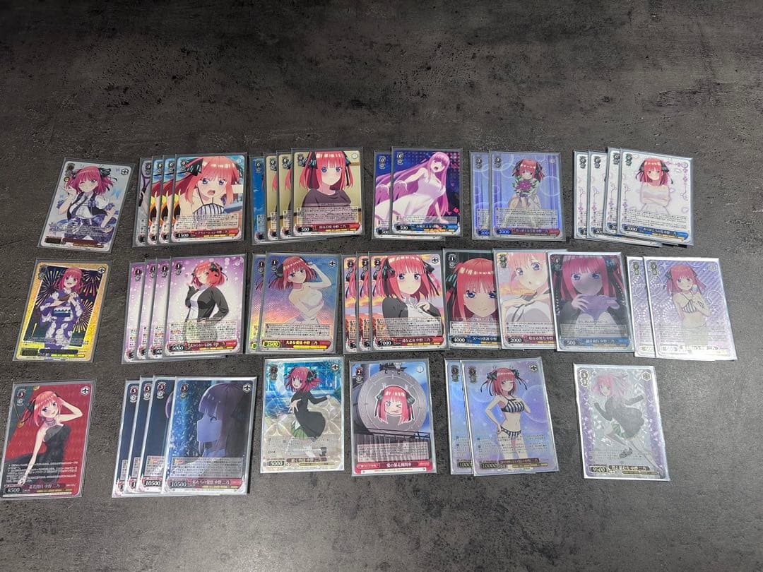 ヴァイスシュヴァルツ 二乃 8電源 デッキ スリーブ、パーツ込み