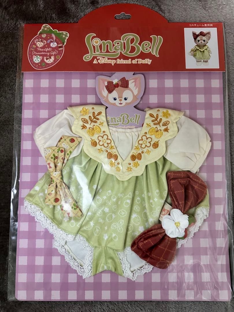 ダッフィー＆フレンズ リーナベル ハートフェルト・ストロベリーギフト セット