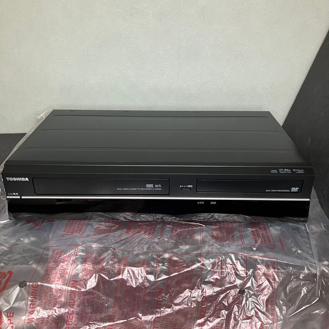 TOSHIBA 東芝　VTR一体型DVDレコーダー　D-VDR9K 未使用品