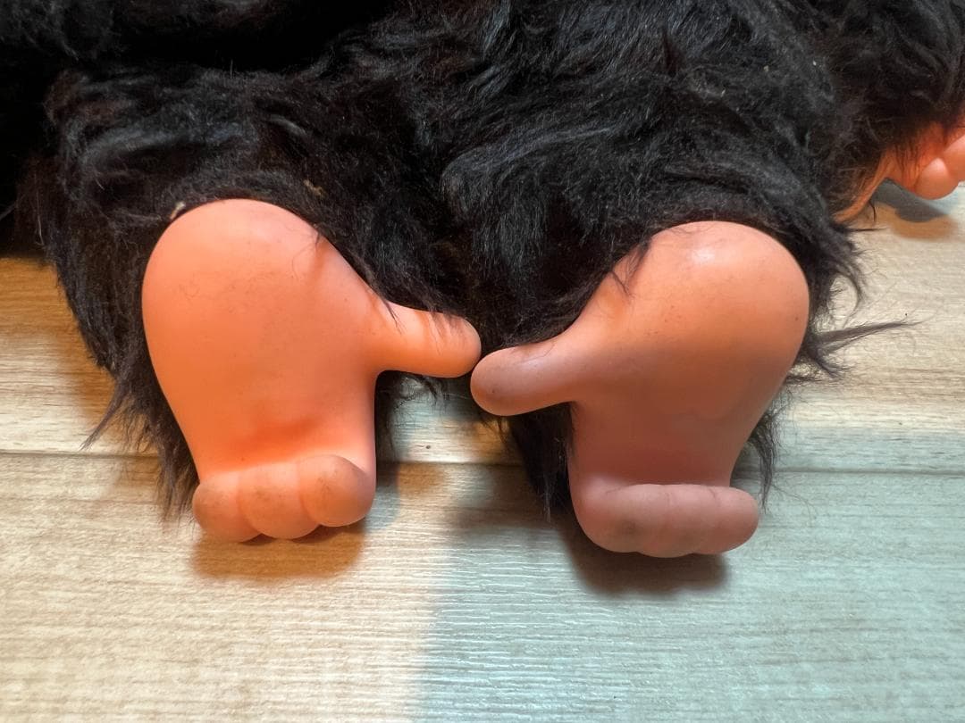 d*2様 レア 70年代 モンチッチ まごころの人形 大助くん スリープアイ 茶