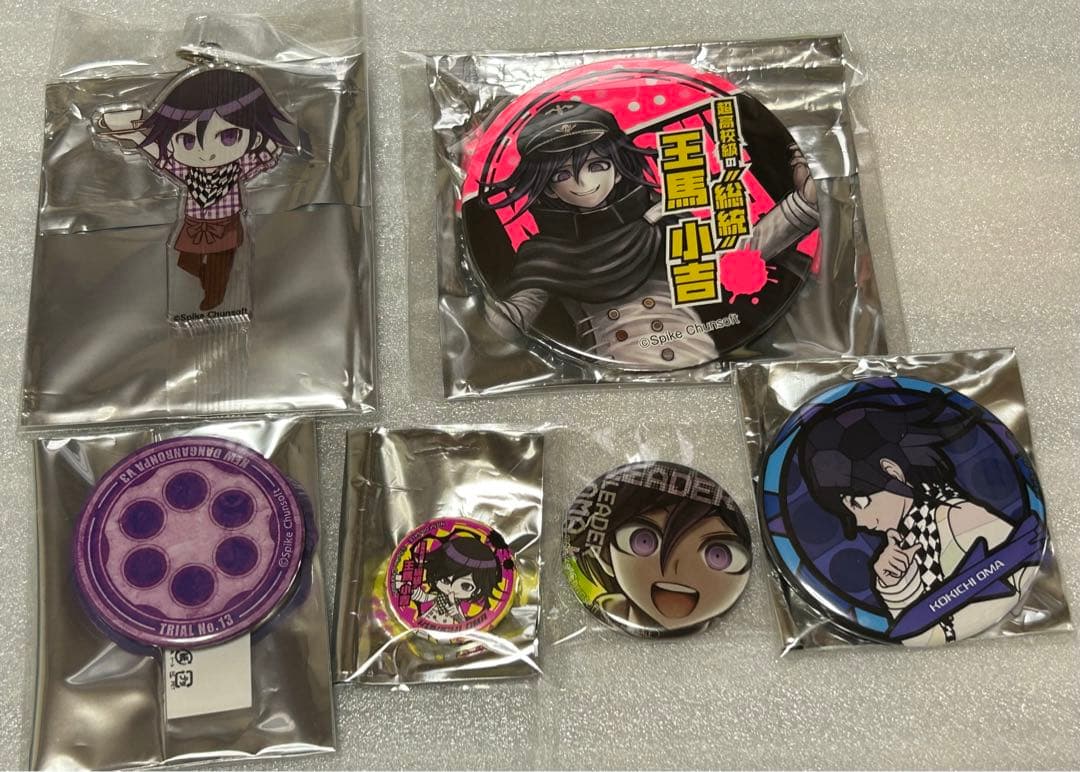 ダンガンロンパ 王馬 小吉 缶バッジ、アクキー