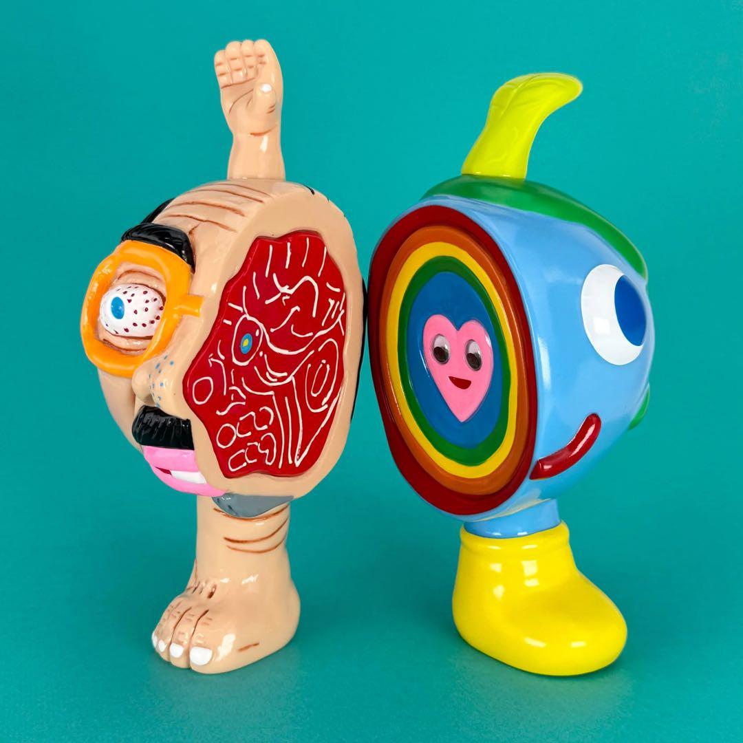 週末値下げ　デハラユキノリ✕Leeeeee Toy 半人類半地球