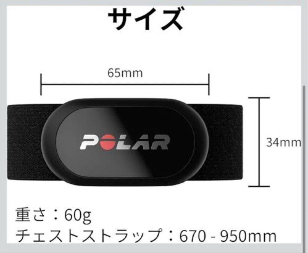 POLAR (ポラール) H10 N（ Polar H10 N） 心電式
