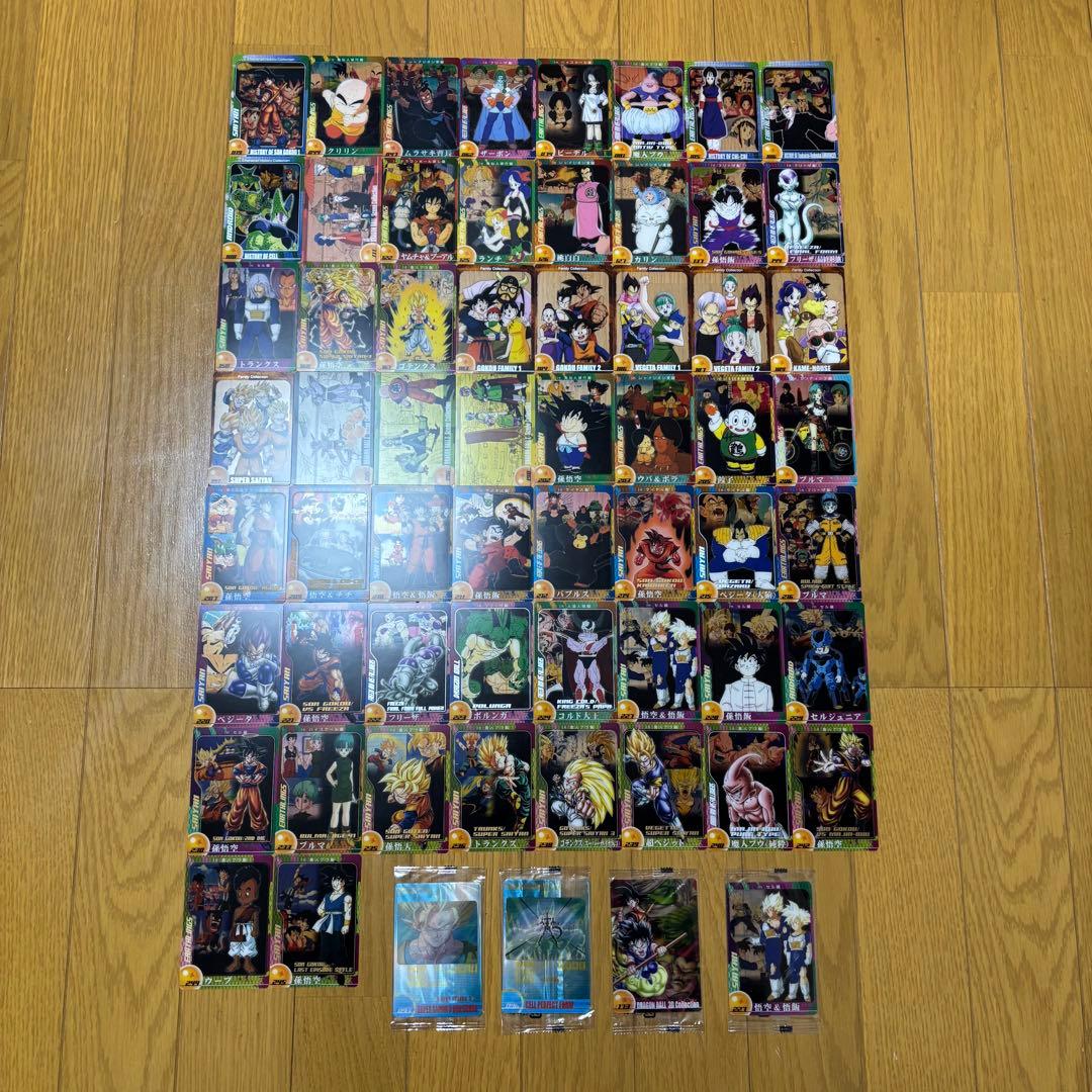 ドラゴンボール ウエハースチョコカード62枚セット