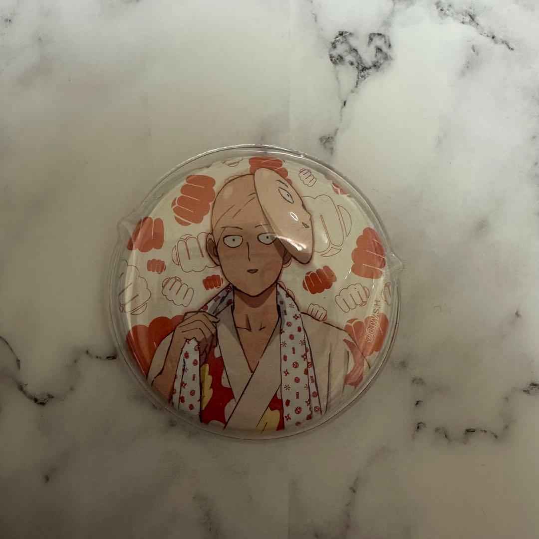 ワンパンマン 秋祭り 缶バッジ サイタマ