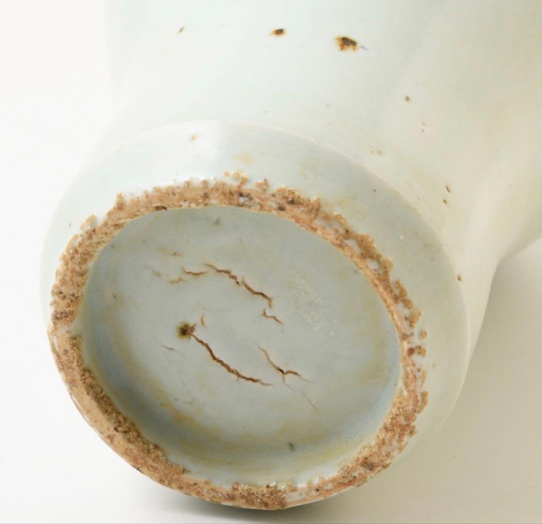 朝鮮　李朝　白磁花瓶