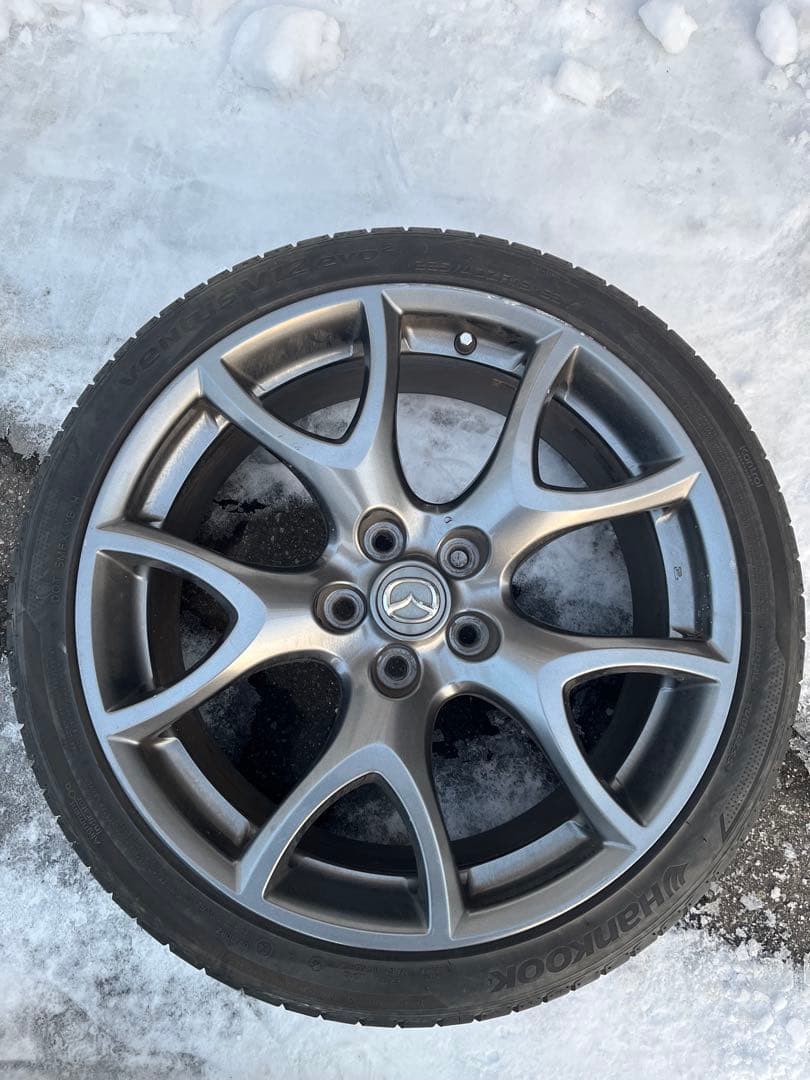 マツダ RX-8 SE3P タイプRS後期 純正 ホイールセット 19インチ