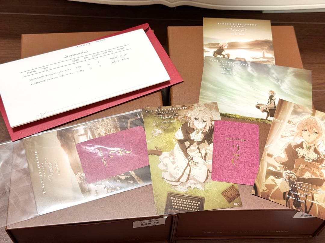 付属品完備 ヴァイオレットエヴァーガーデン マイラクラシック パンプスセット