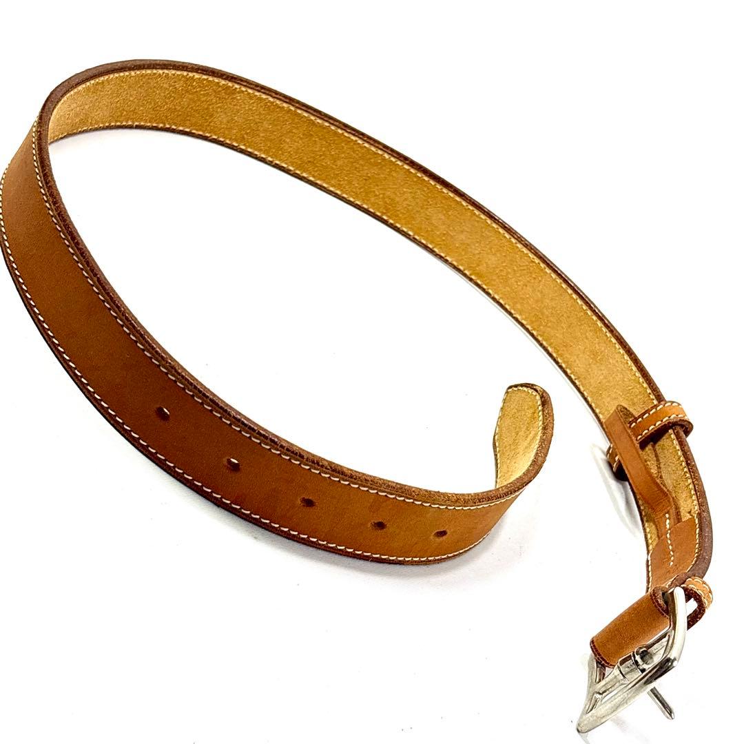 【希少】 HERMES エルメス エトリヴィエール レザー ベルト 70 Y刻印