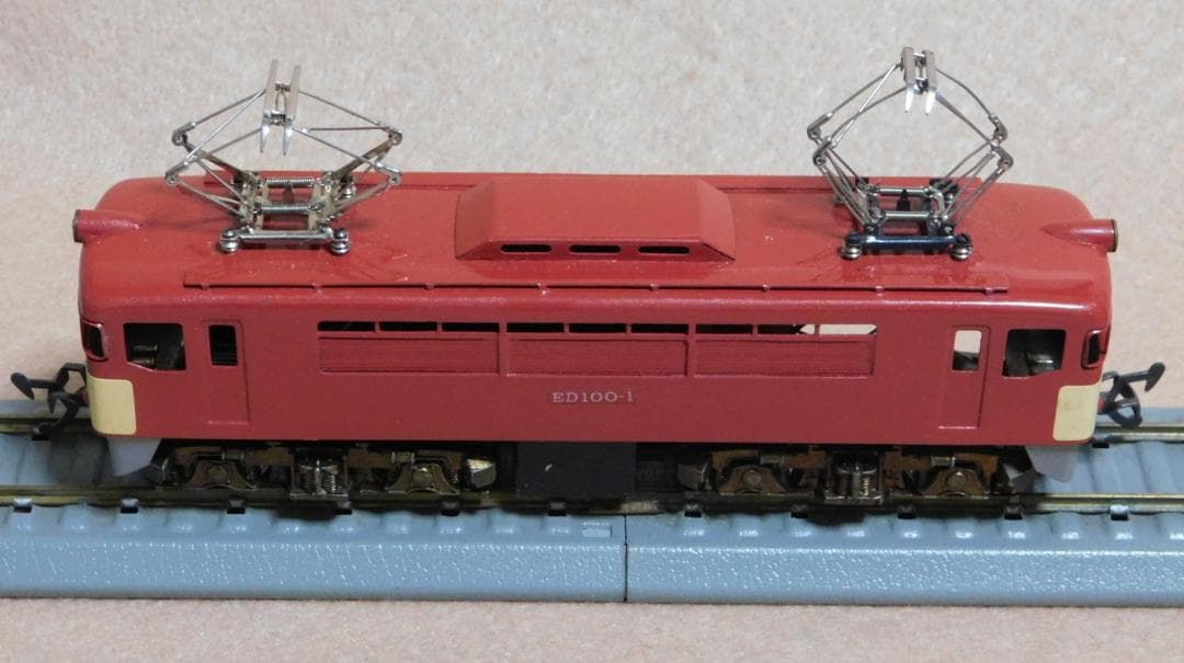 ＫＴＭ　カツミ模型店　ＨＯゲージ　ＥD１００　自由形電気機関車（昭和４０年代製）