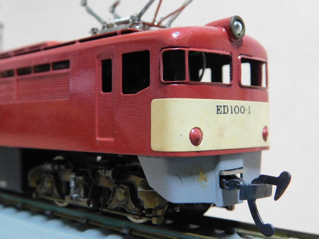 ＫＴＭ　カツミ模型店　ＨＯゲージ　ＥD１００　自由形電気機関車（昭和４０年代製）