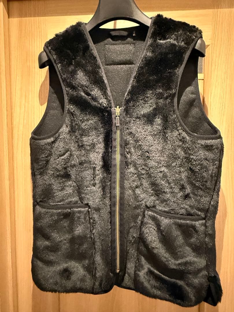 バブアー Barbour フロントジップ ファー ライナー ベスト 38