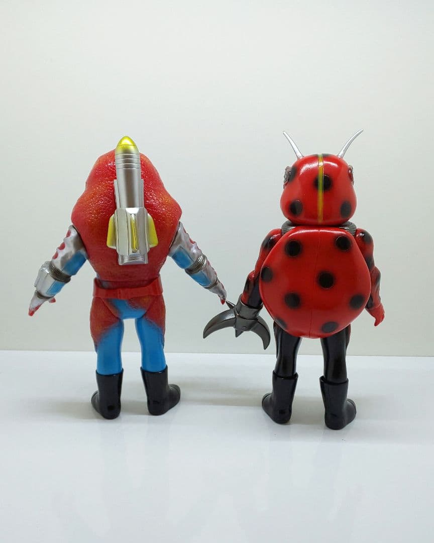 仮面ライダーV3✨風見志郎vsデストロン怪人◆東映レトロソフビコレクション★☆