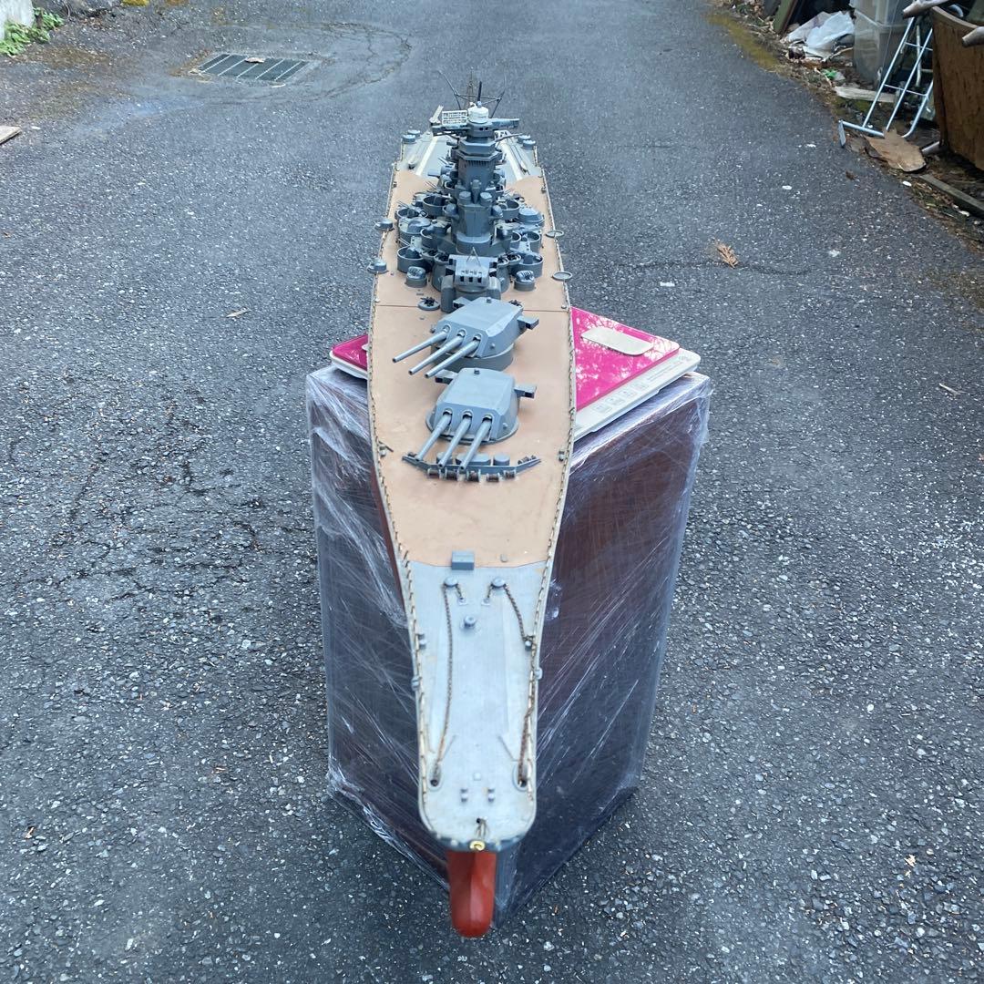 【超特大130cm】重量感4.4kg！戦艦大和プラモデル 完成品・存在感抜群！