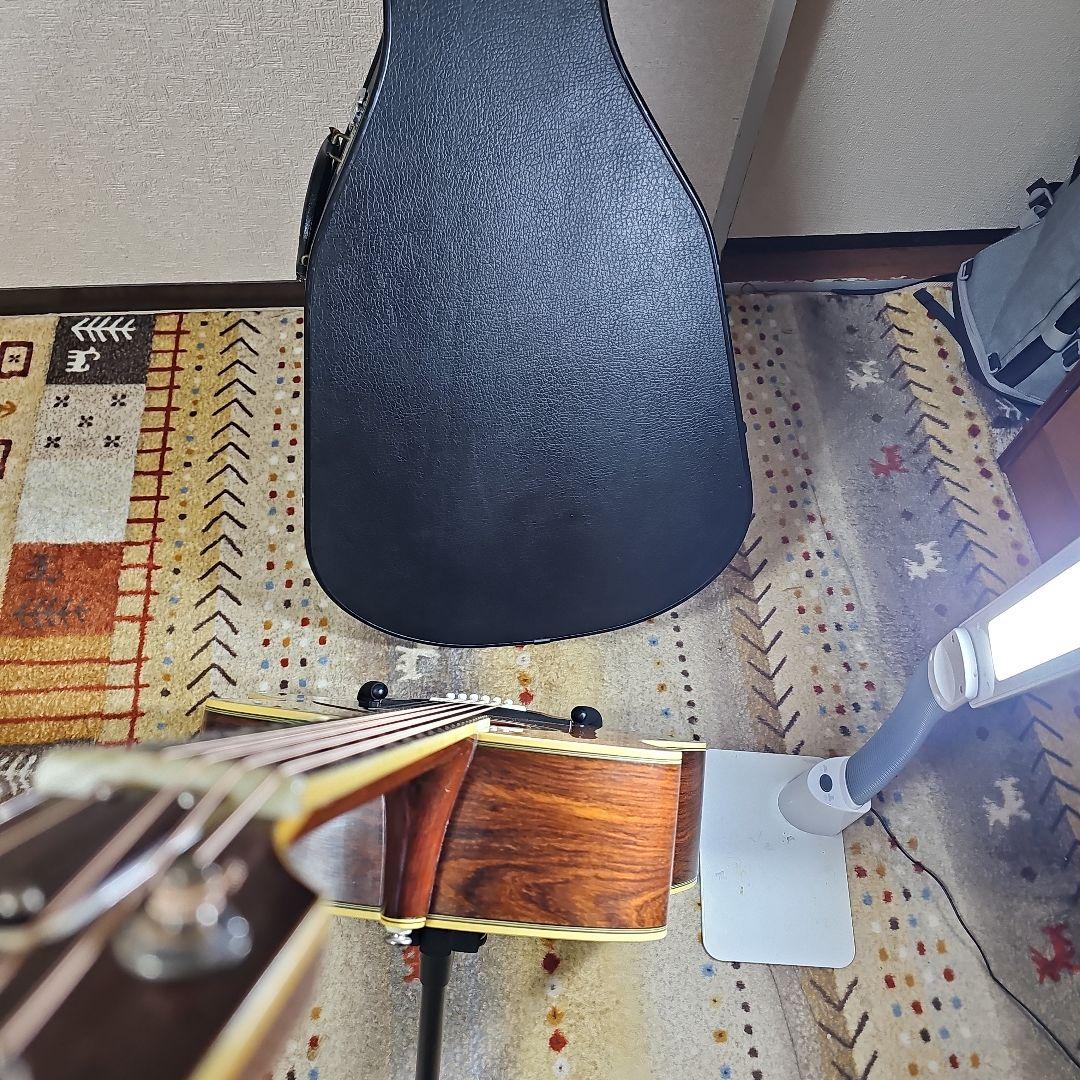 ヤマハFG-580グリーンラベル状態良好品純正ハードケース付き