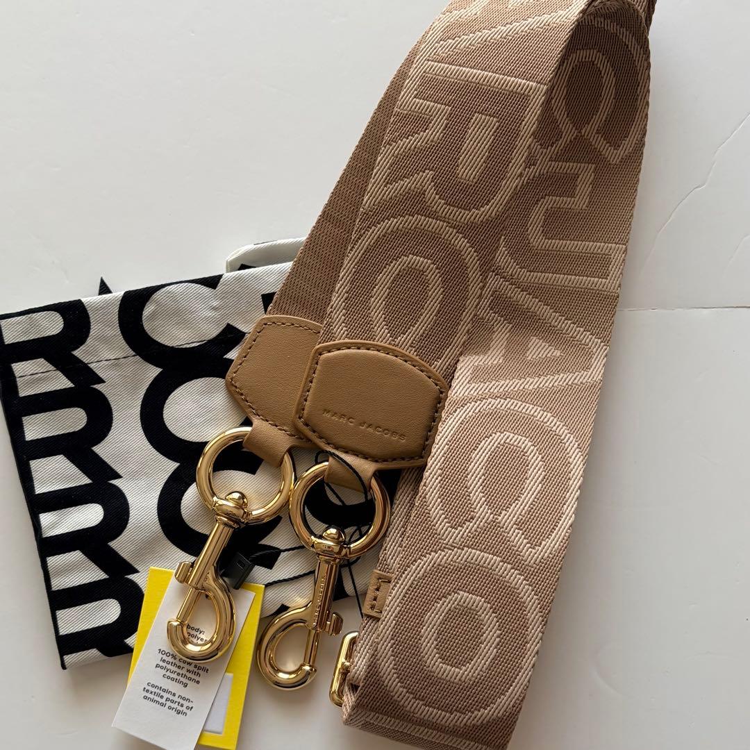 マークジェイコブス 新品 ザ アウトライン ロゴ ストラップ