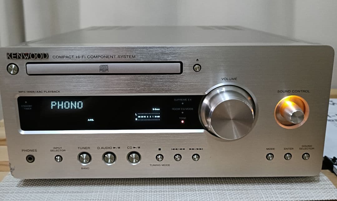 KENWOOD R-K711 CDレシーバー　 純正リモコン、取説付属　完動品