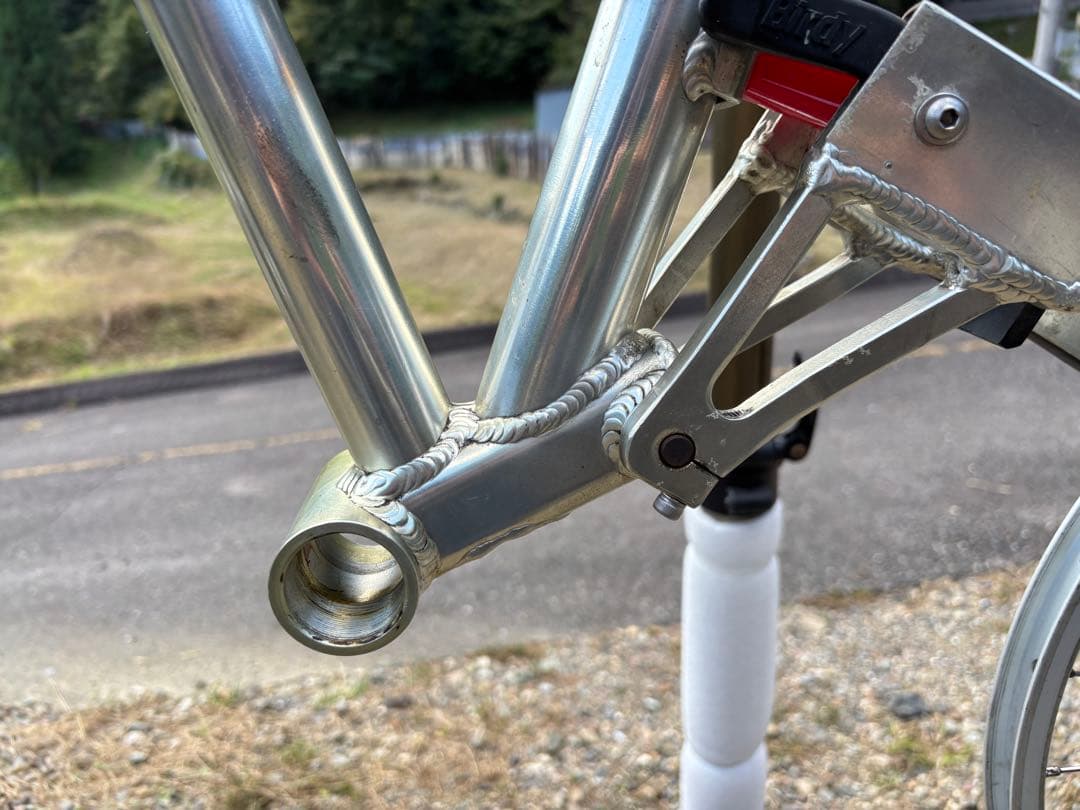 ジャンク PEUGEOT PACIFIC18フレーム/フォーク/ホイール