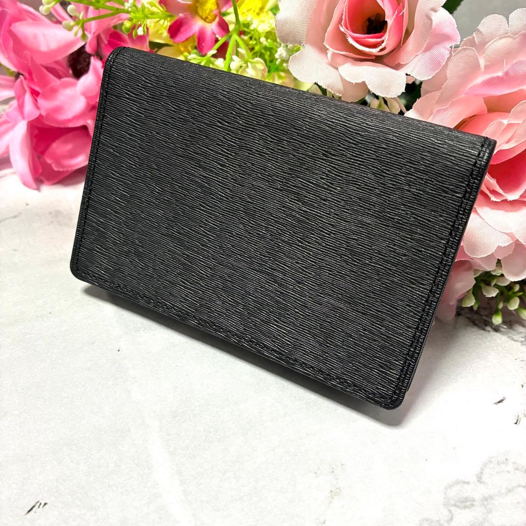 ほぼ未使用 PORTER 名刺入れ カレント カードケース 吉田カバン ブラック