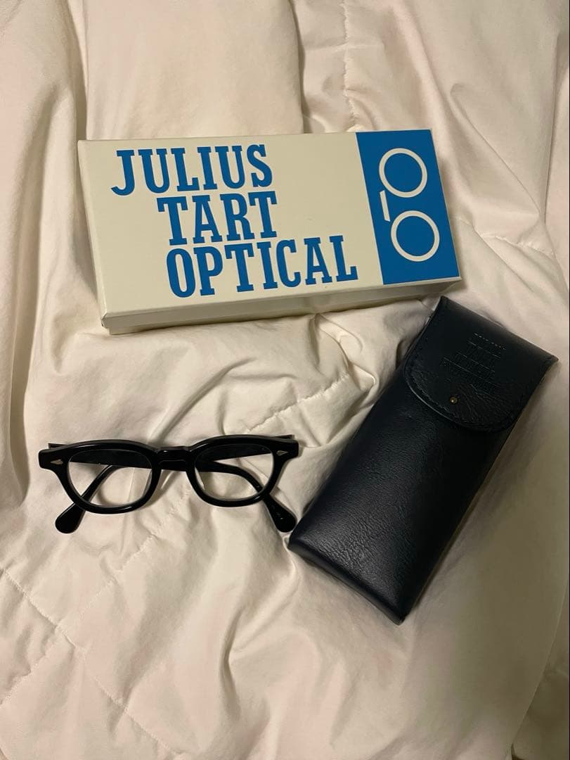 JULIUS TART OPTICAL メガネ ケース付き pl-001a