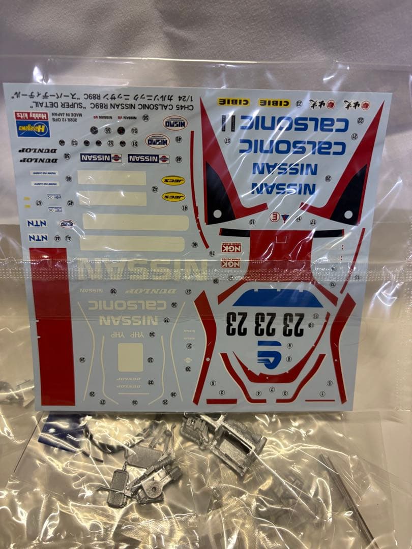 ハセガワ 1/24 Calsonic Nissan R89C スーパーディテール