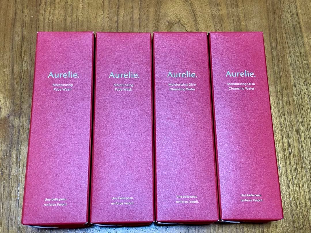 Aurelie オレリー クレンジングウォーター フェイスウォッシュ 各2本