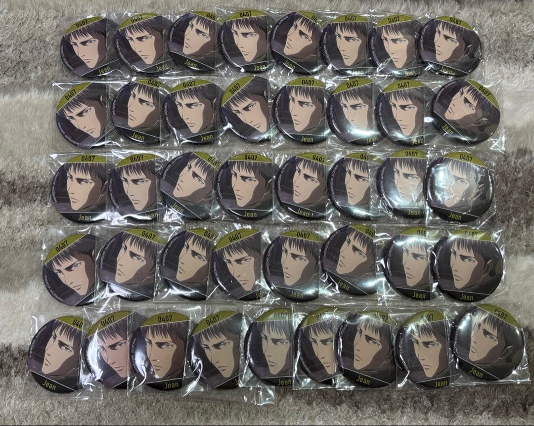 ジャン・キルシュタイン 缶バッジ 進撃の巨人