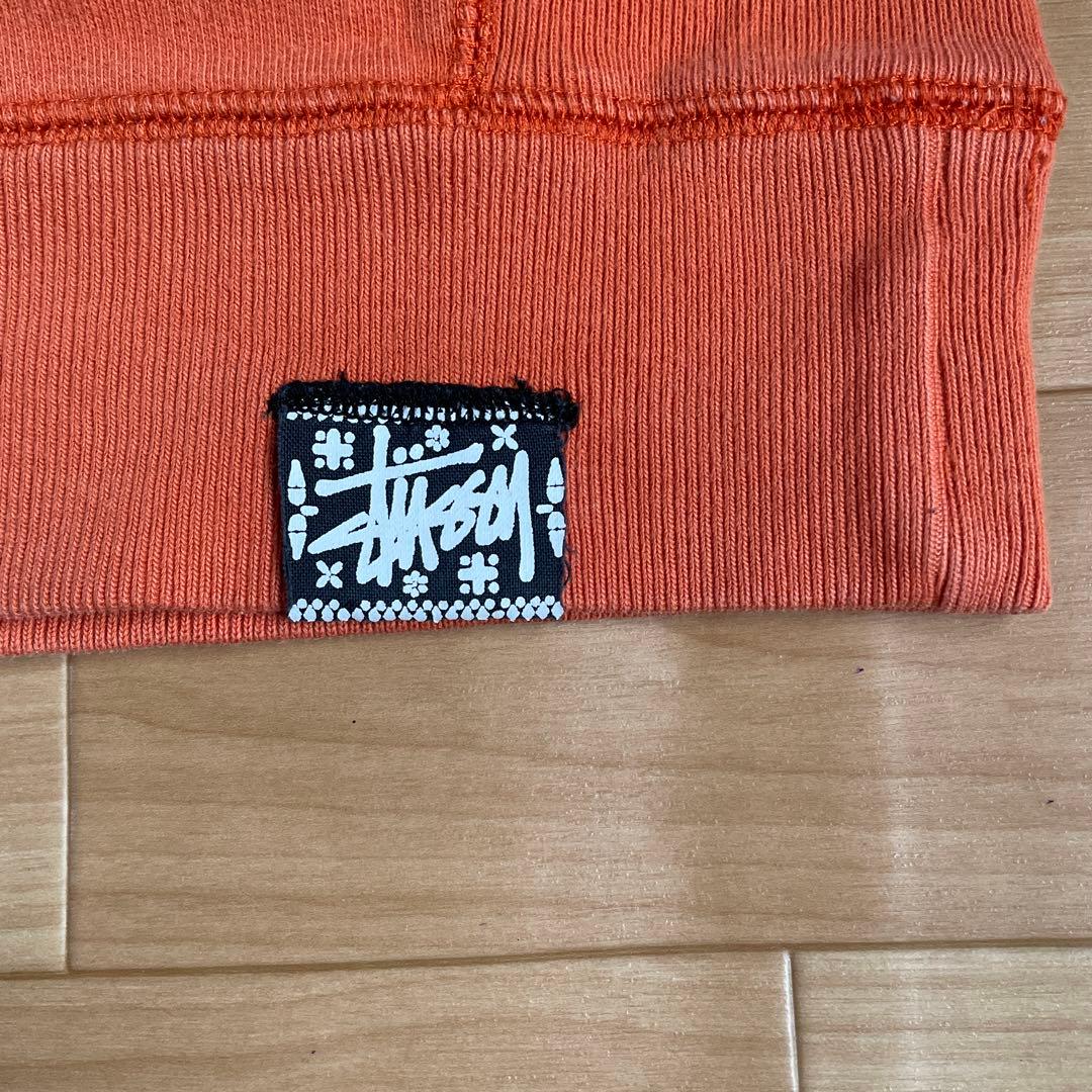 ステューシー Stussy オレンジ ラグランスリーブ スウェット