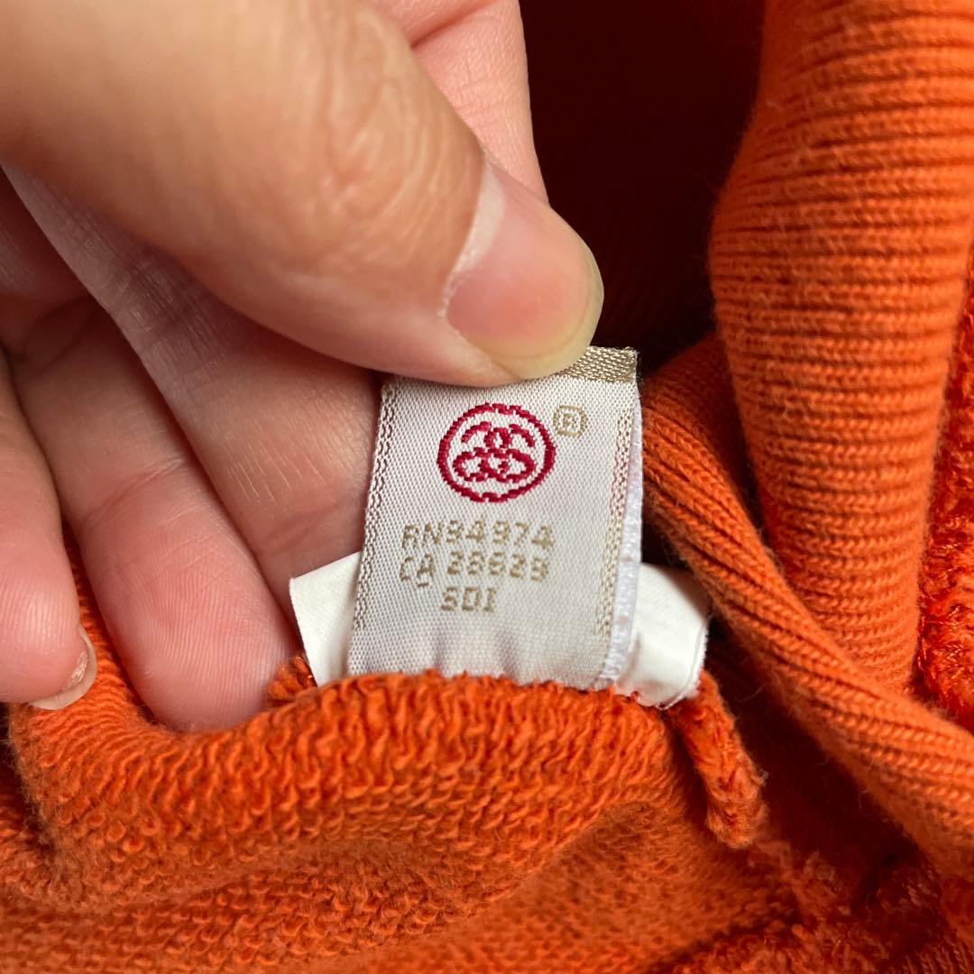 ステューシー Stussy オレンジ ラグランスリーブ スウェット