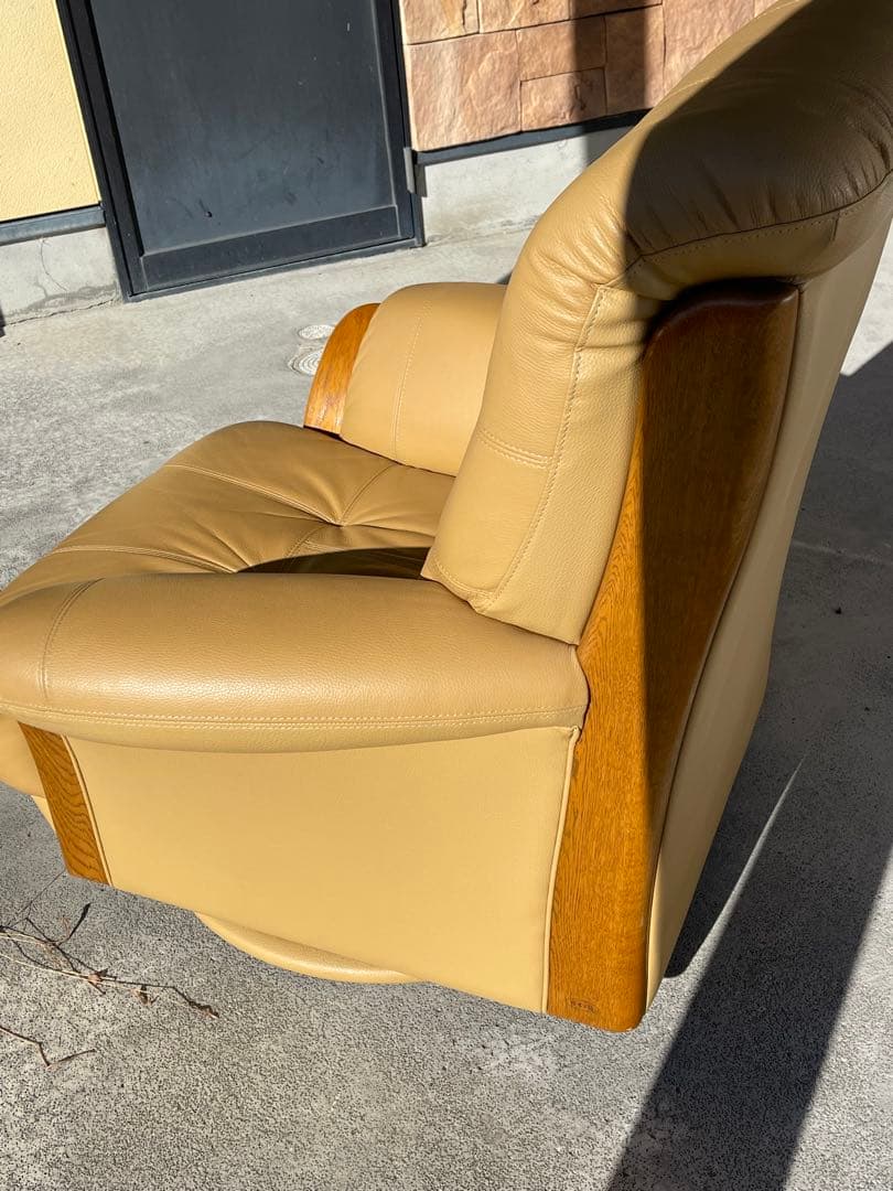 送料無料！　浜本工芸 HAMAMOTO 1人掛けソファ シングルソファ 本革